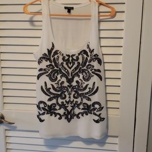 Sequin tank top